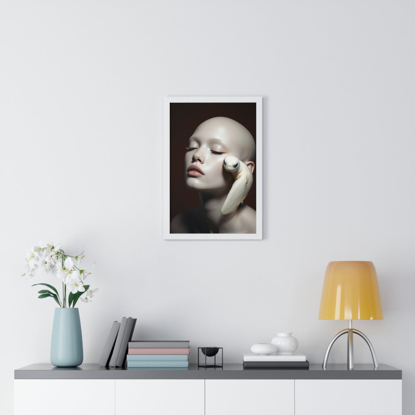 Framed Poster White Soul and the Turtle
