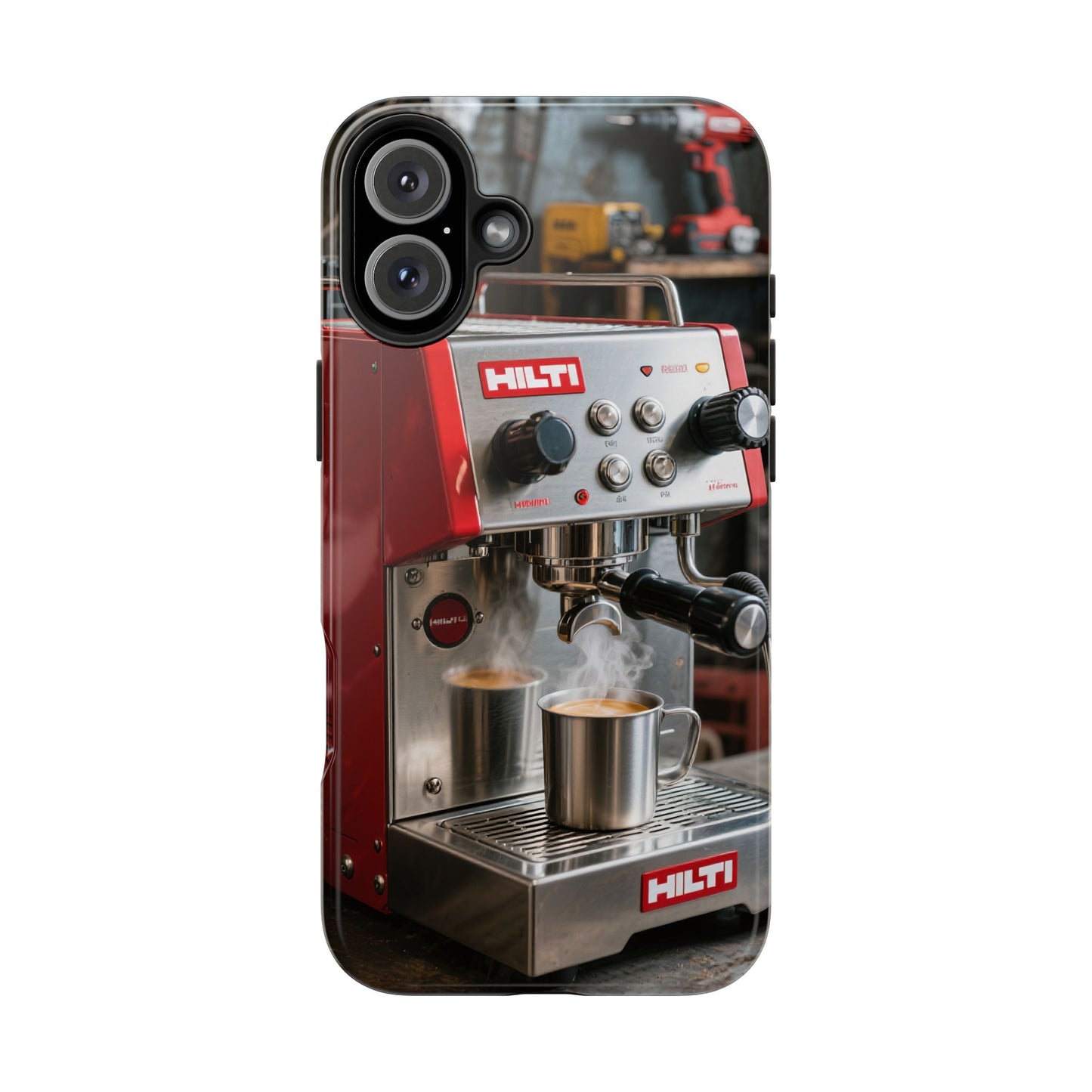 Industrial Hilti Coffee Machine Phone Case