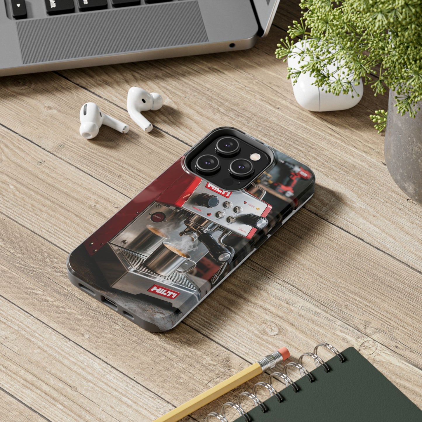Industrial Hilti Coffee Machine Phone Case