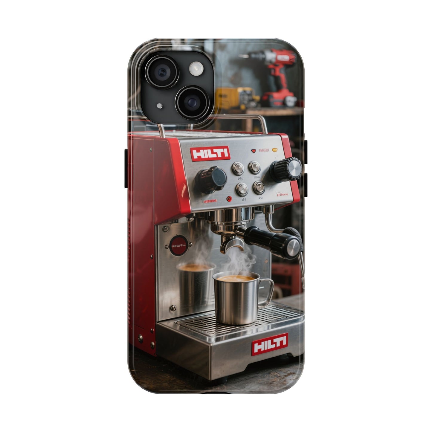 Industrial Hilti Coffee Machine Phone Case
