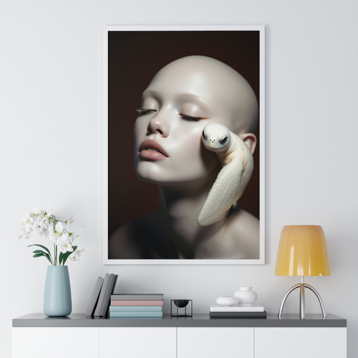 Framed Poster White Soul and the Turtle