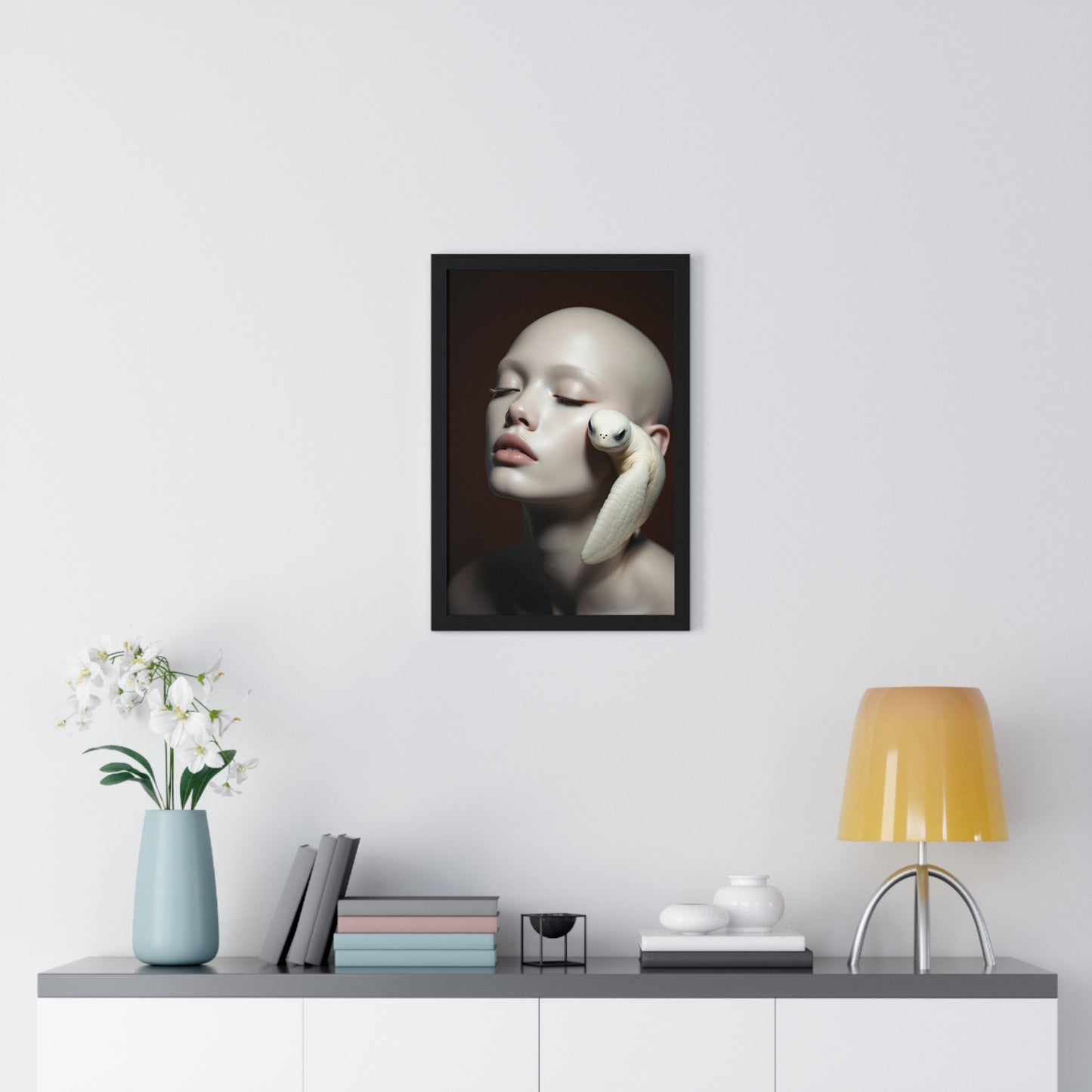 Framed Poster White Soul and the Turtle