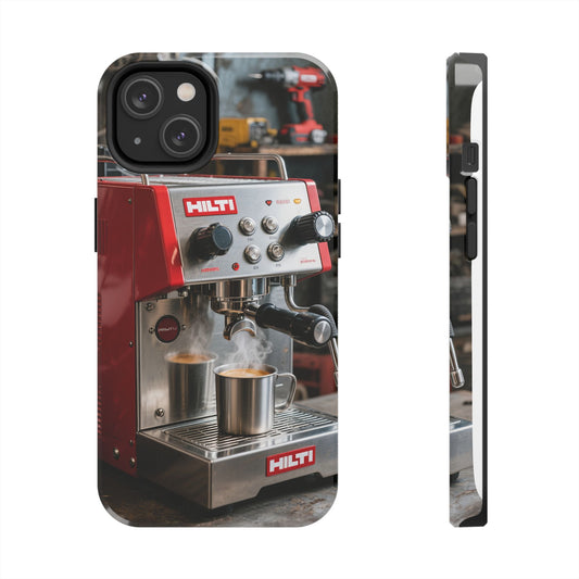 Industrial Hilti Coffee Machine Phone Case