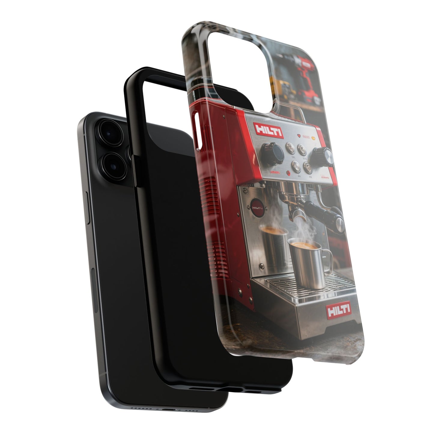 Industrial Hilti Coffee Machine Phone Case