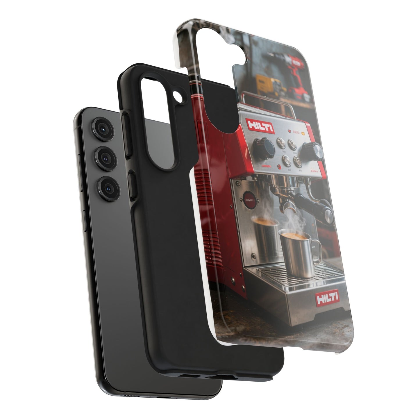 Industrial Hilti Coffee Machine Phone Case
