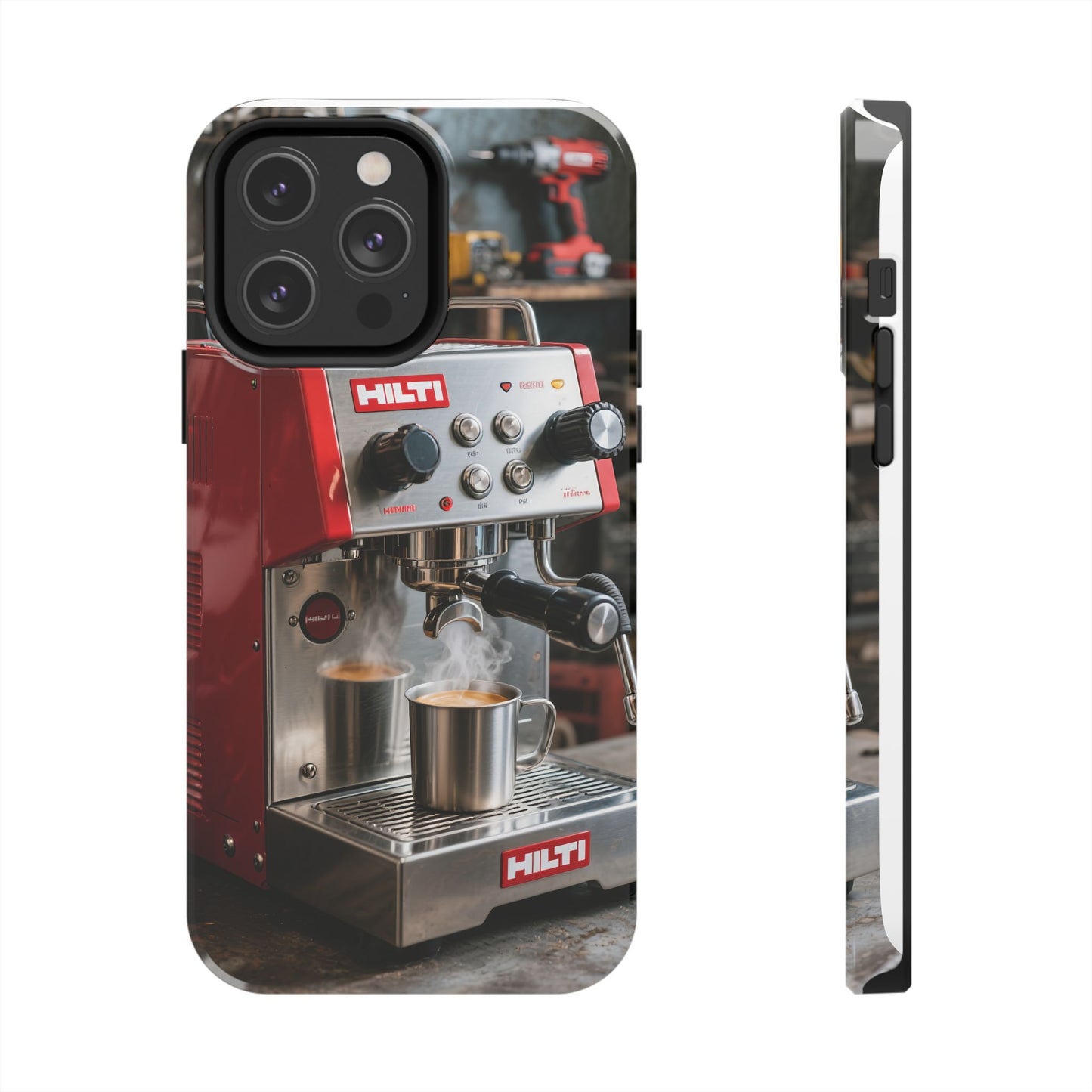 Industrial Hilti Coffee Machine Phone Case