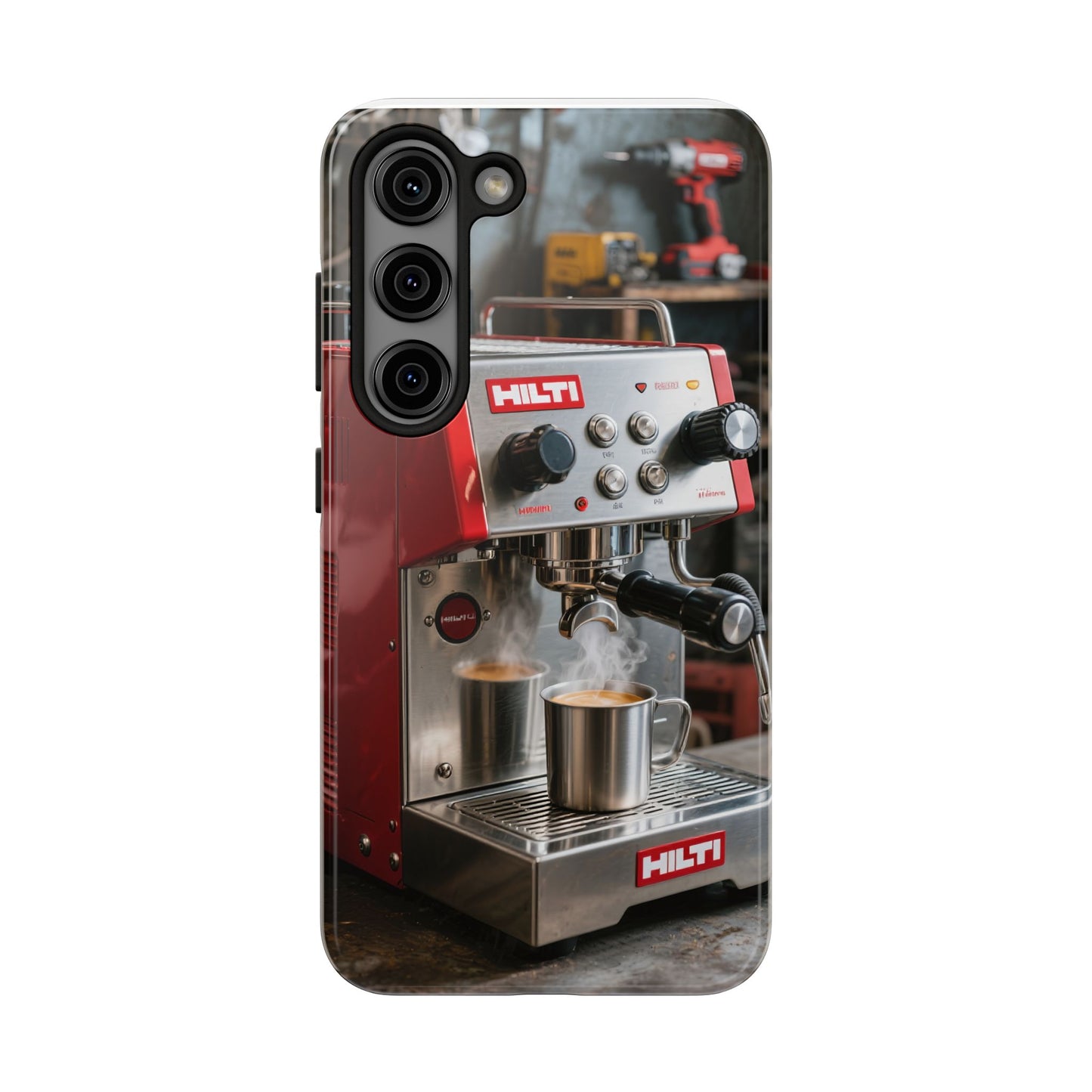 Industrial Hilti Coffee Machine Phone Case