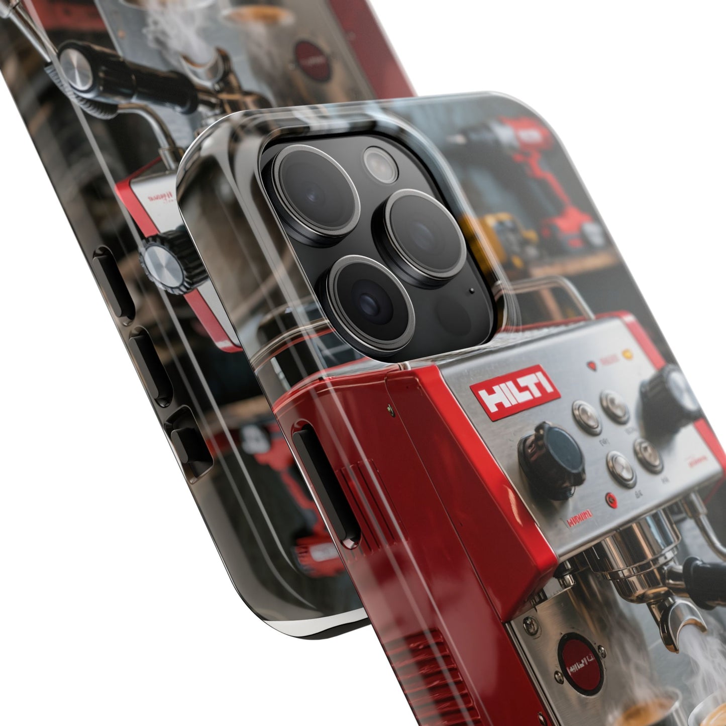 Industrial Hilti Coffee Machine Phone Case