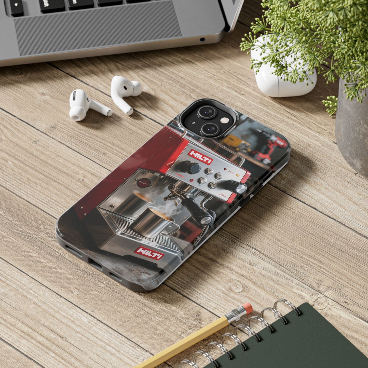 Industrial Hilti Coffee Machine Phone Case