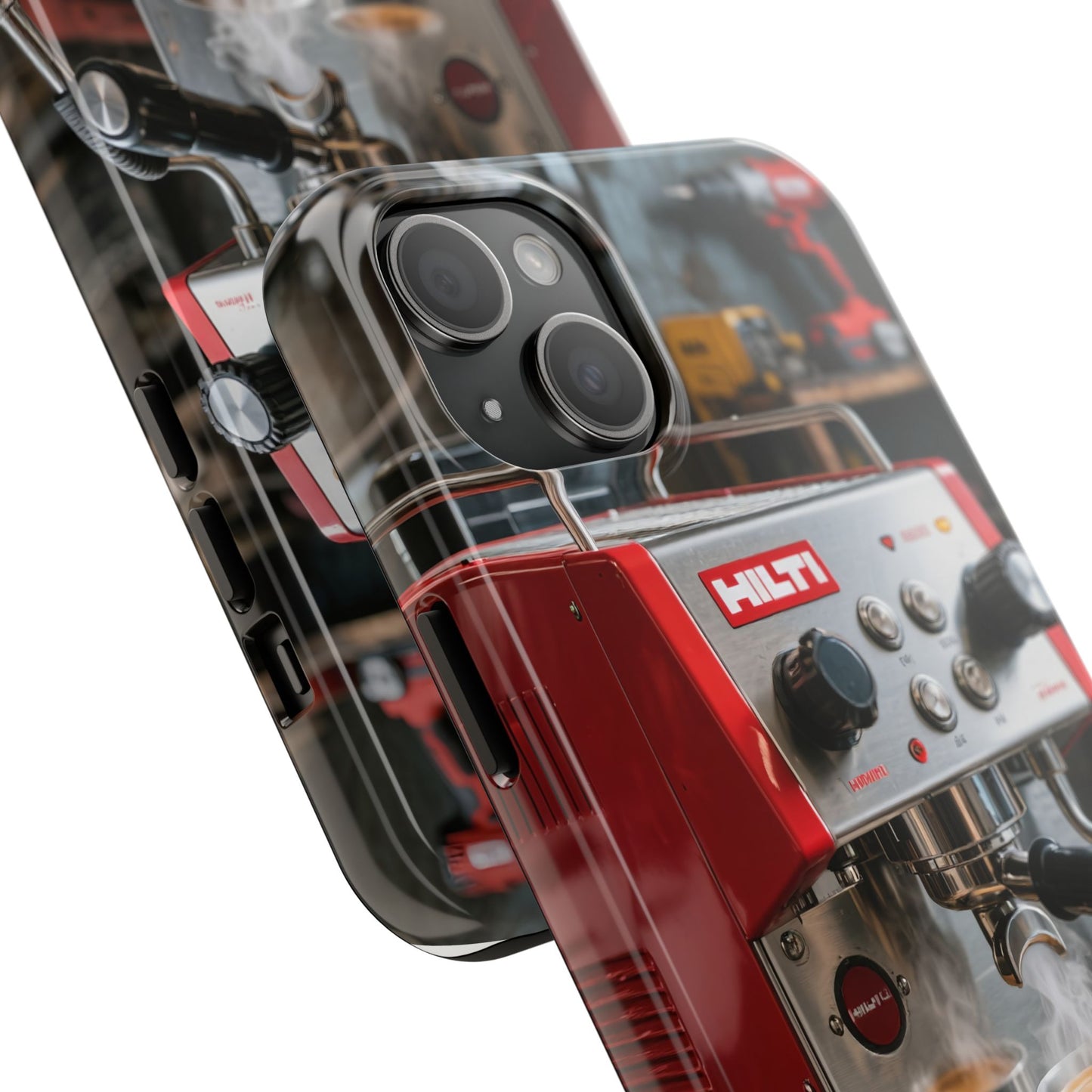 Industrial Hilti Coffee Machine Phone Case