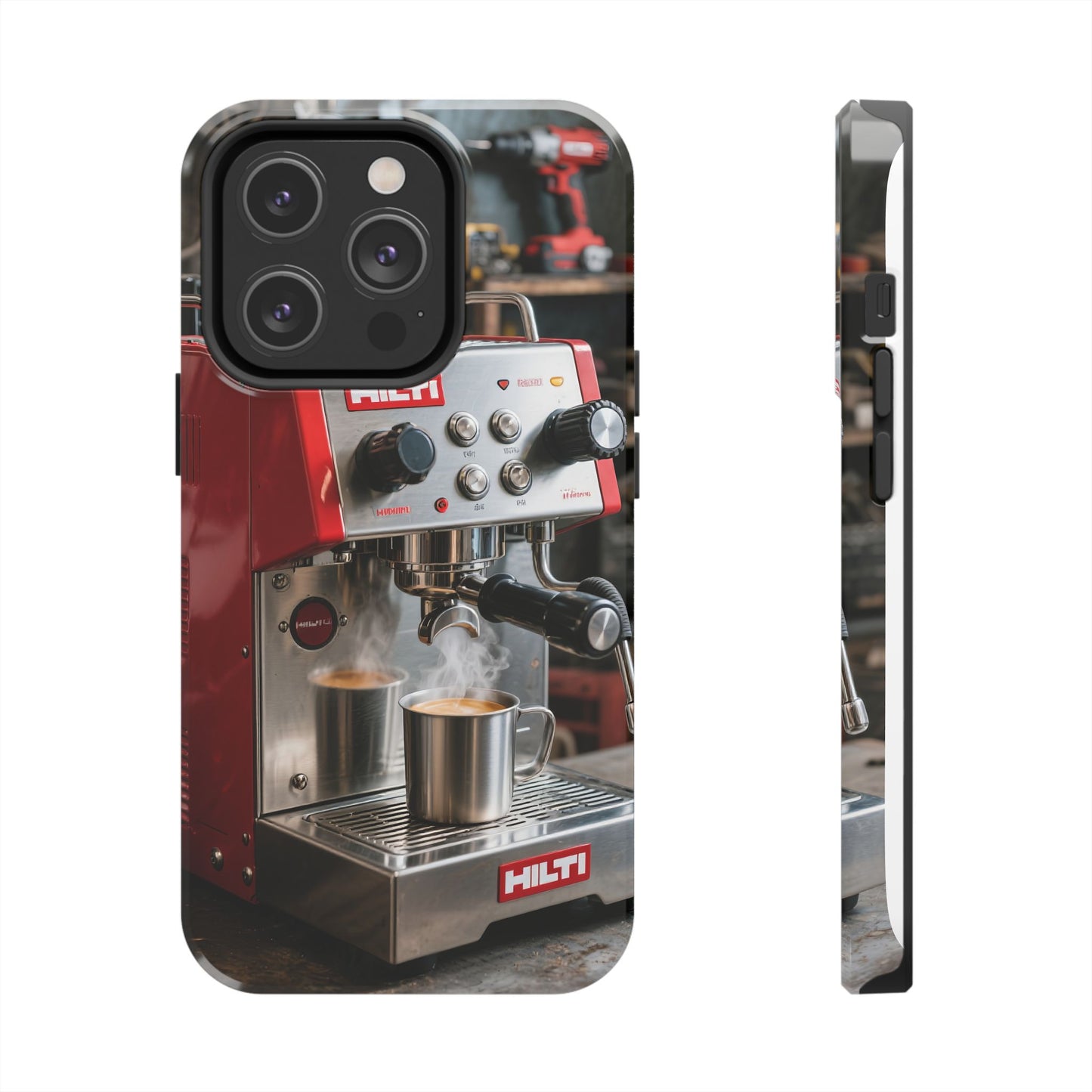 Industrial Hilti Coffee Machine Phone Case