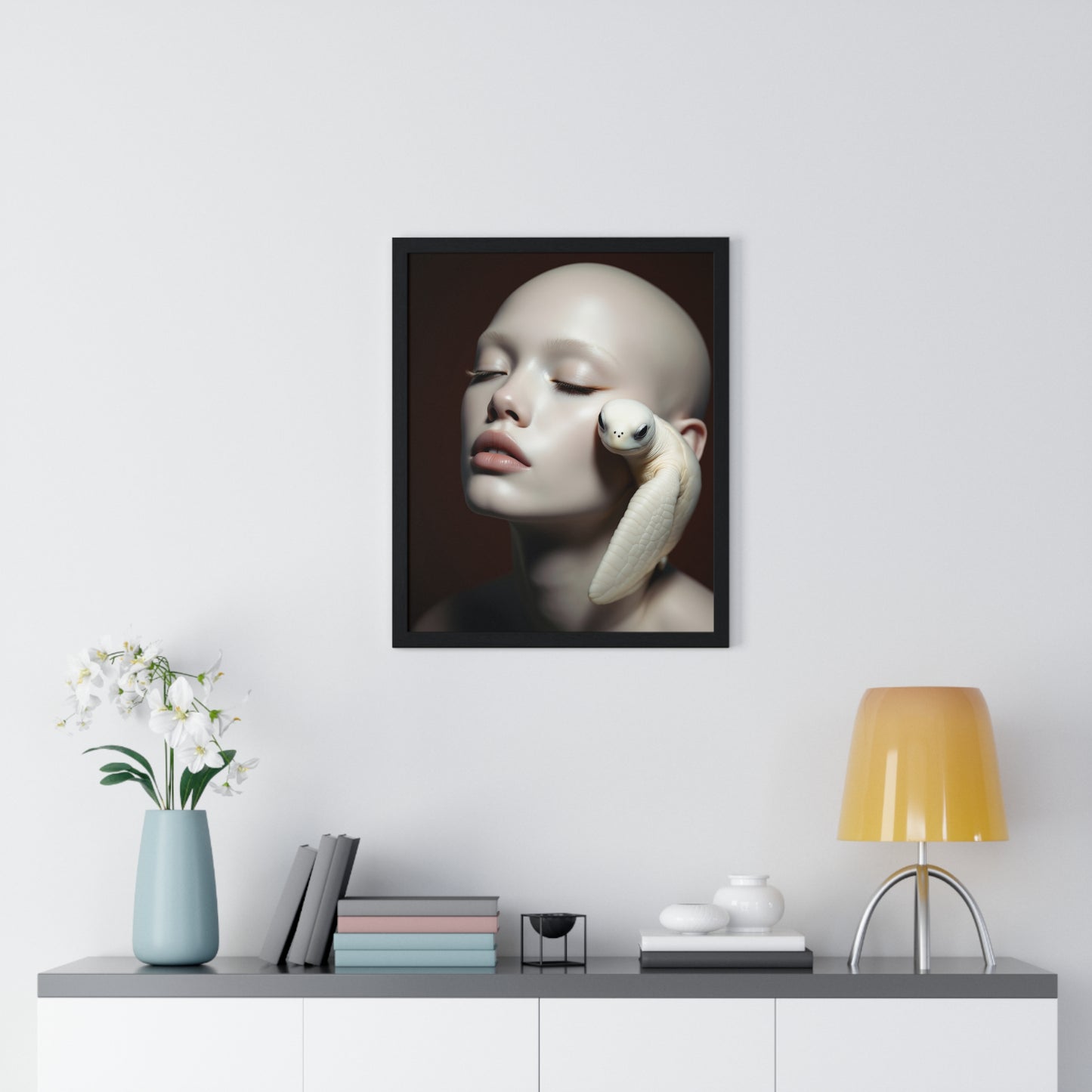 Framed Poster White Soul and the Turtle