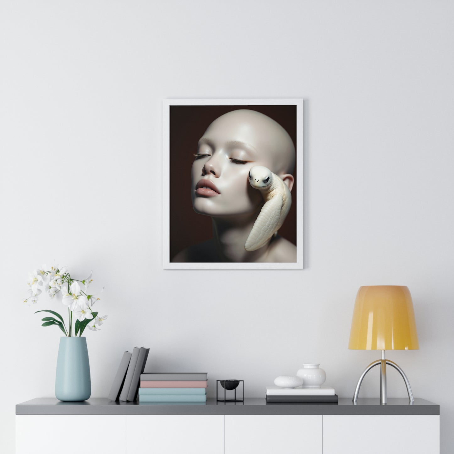 Framed Poster White Soul and the Turtle